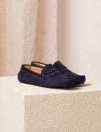 Pied De Biche - Mocassins Basile - Bleu Marine - Homme
