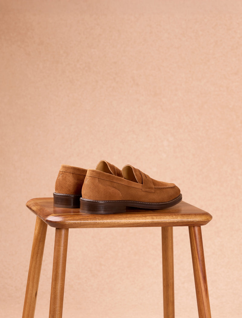 Mocassins Léonardo - Tabac - Homme