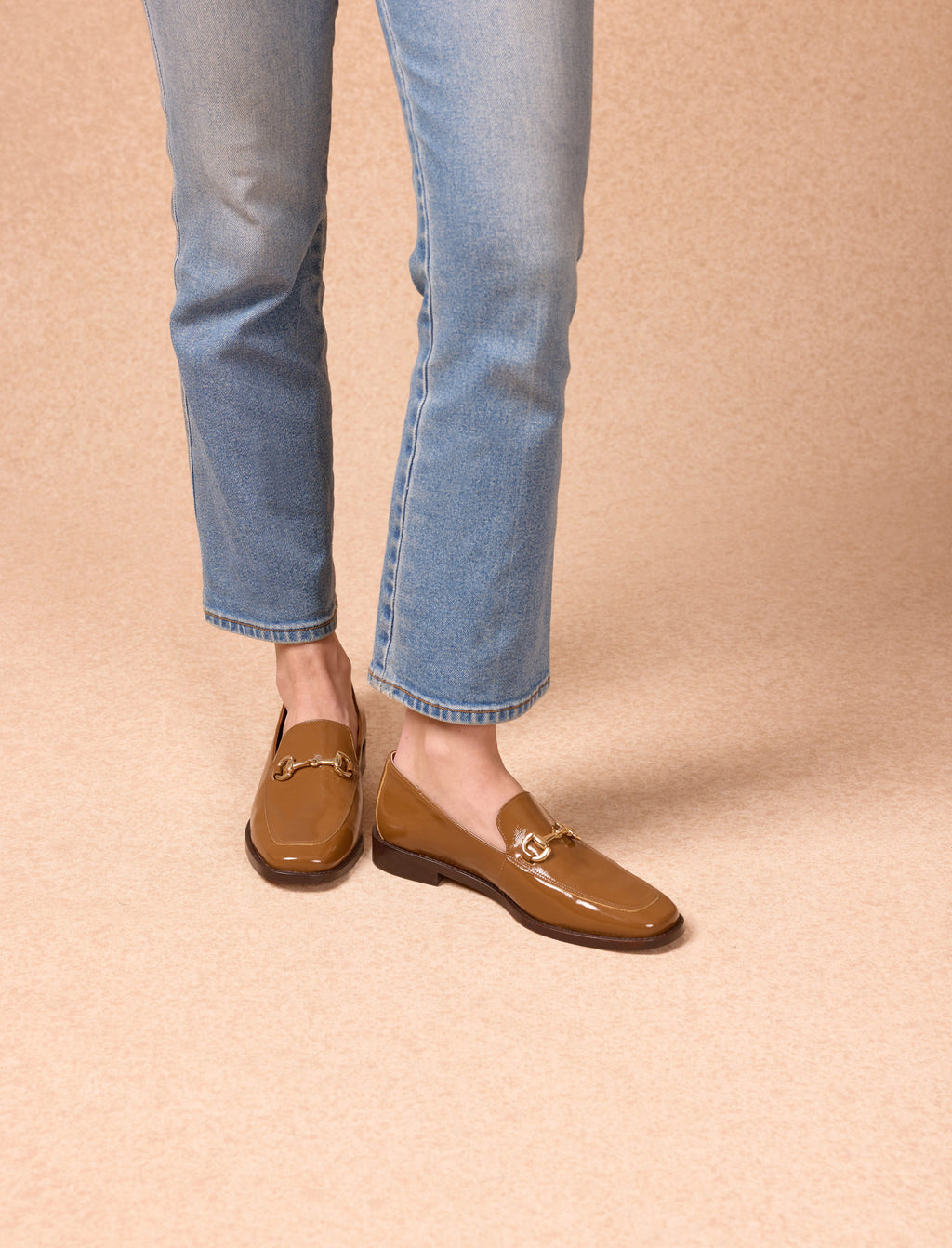 Mocasines Joséphine - Oliva charol - Mujer