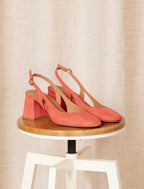 Sandalias De Tacón Charlotte - Mandarina - Mujer