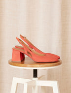 Sandalias De Tacón Charlotte - Mandarina - Mujer