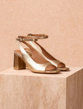 Sandalias de Tacón Joanna - Dorado - Mujer