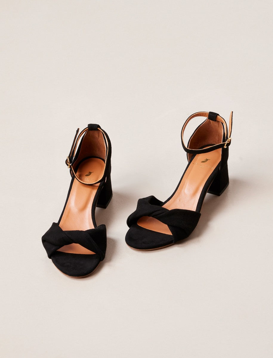 Maé Heeled Sandals - Black - Women