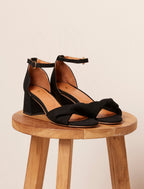 Maé Heeled Sandals - Black - Women