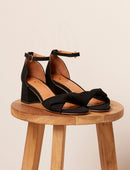 Maé Heeled Sandals - Black - Women