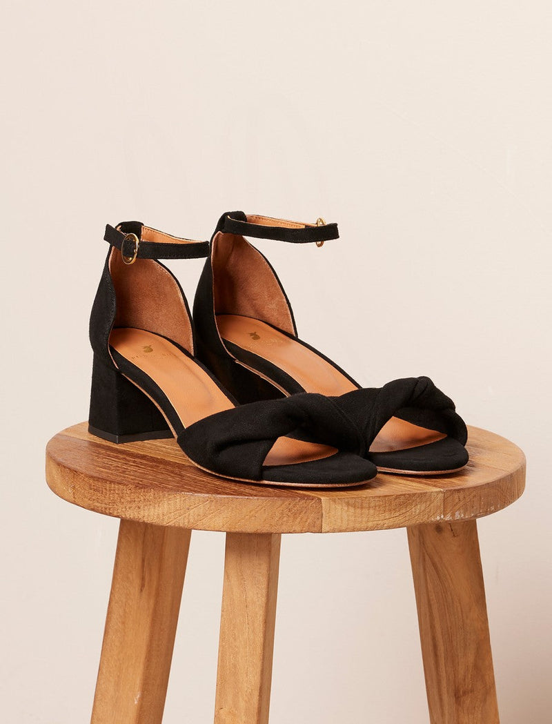Maé Heeled Sandals - Black - Women