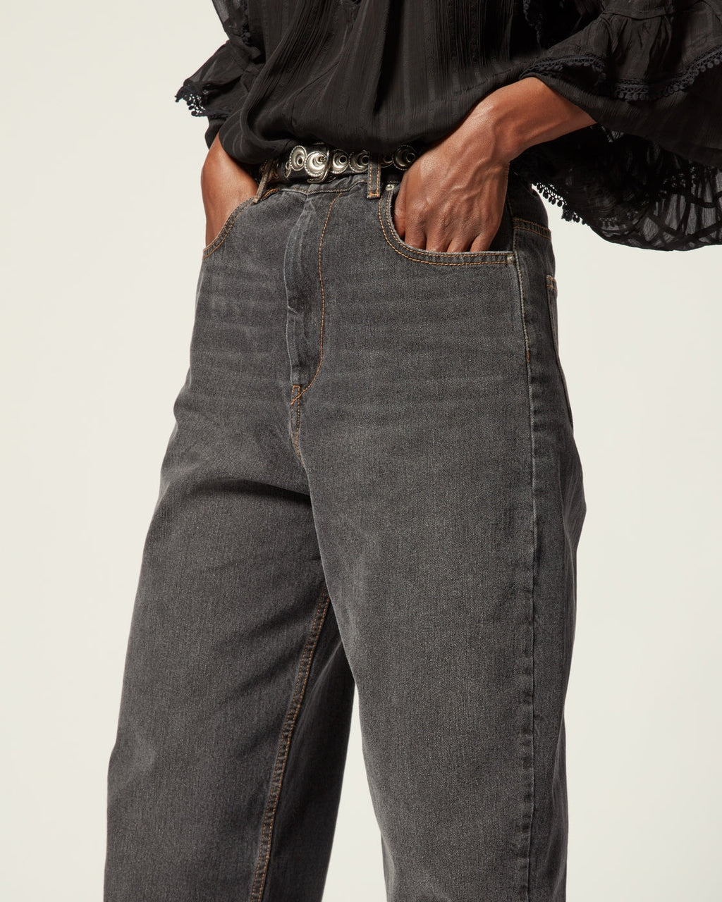 Pantalón Corsyj - Faded Black