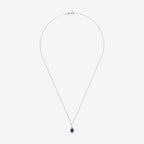 Colgante "Courtoisie" Diamante 0,0,09/24 Zafiro 0,6