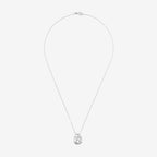 Pendentif "Kanagawa" - Or Blanc 375/1000