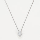 Pendentif "Mon Brillant" Diamants : 0,12/25 - Or Blanc