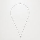 Pendentif "Mon Brillant" Diamants : 0,12/25 - Or Blanc