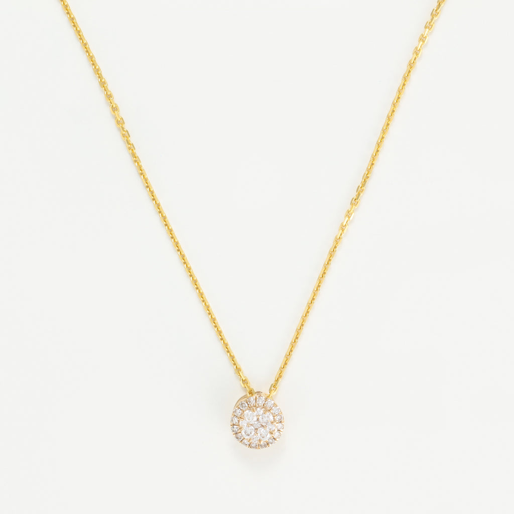 Pendentif "Mon Brillant" Diamants : 0,12/25