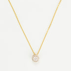 Pendentif "Mon Brillant" Diamants : 0,12/25 - Or Jaune
