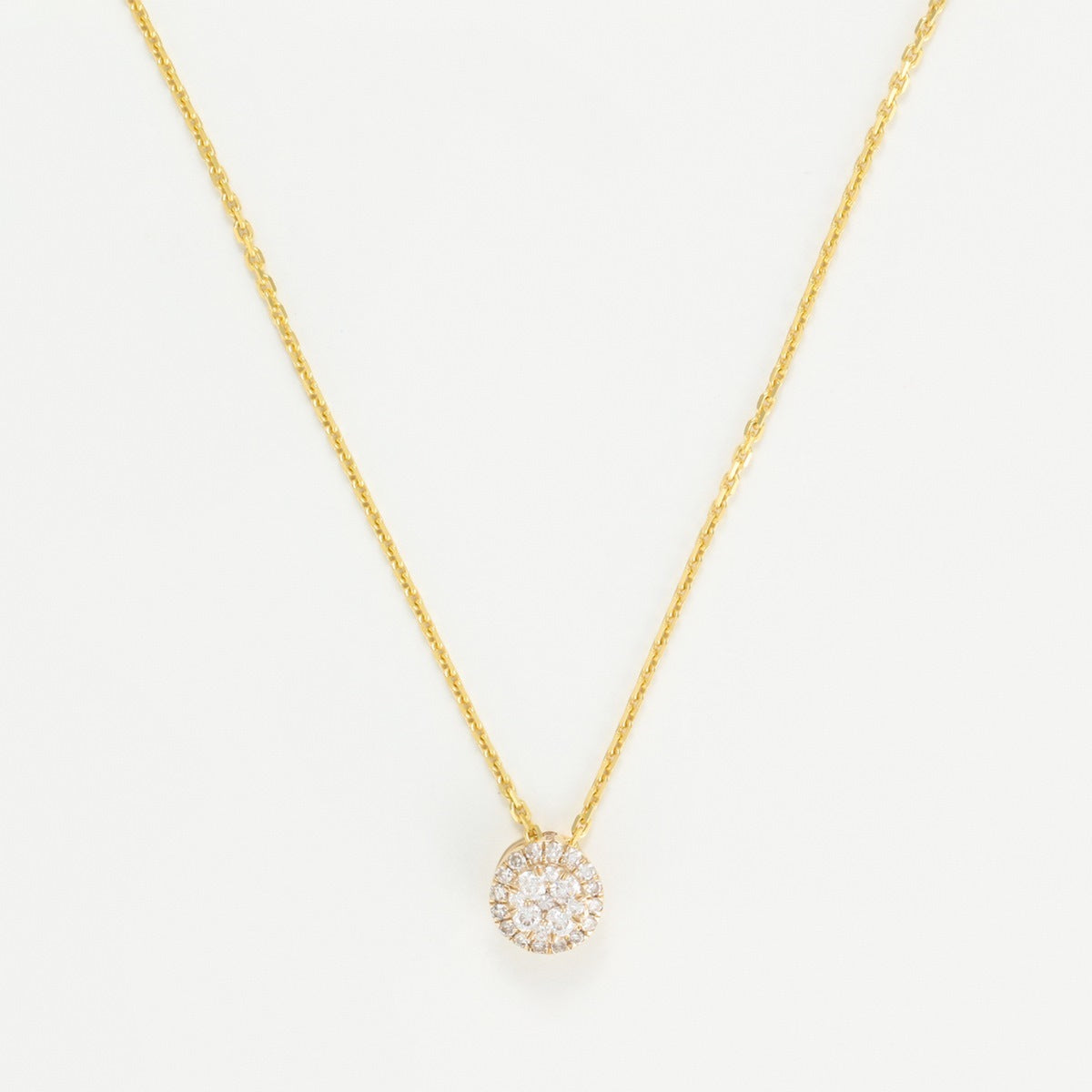 Colgante "Mon Brillant" Diamantes: 0,12/25 - Oro Amarillo