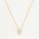 Colgante de diamantes “Mon Brillant”: 0,12/25 – Oro amarillo