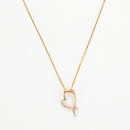 "Tender Heart" Pendant, Diamond 0.06/12