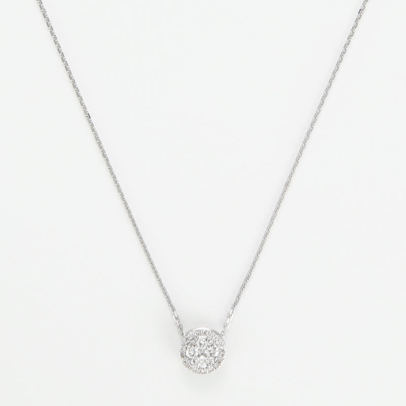 Pendentif "Mon Précieux" - Or Blanc