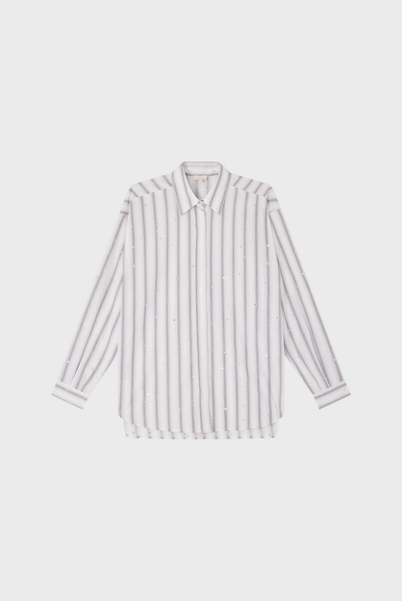 Chemise Benoite - Gris Chiné