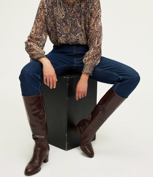 Blusa Balbine - Azul Marino