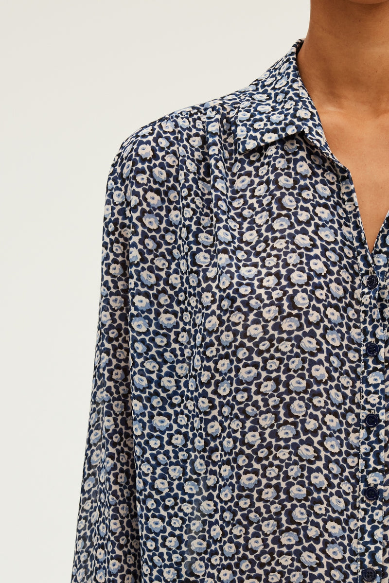 Chemise Braille - Indigo