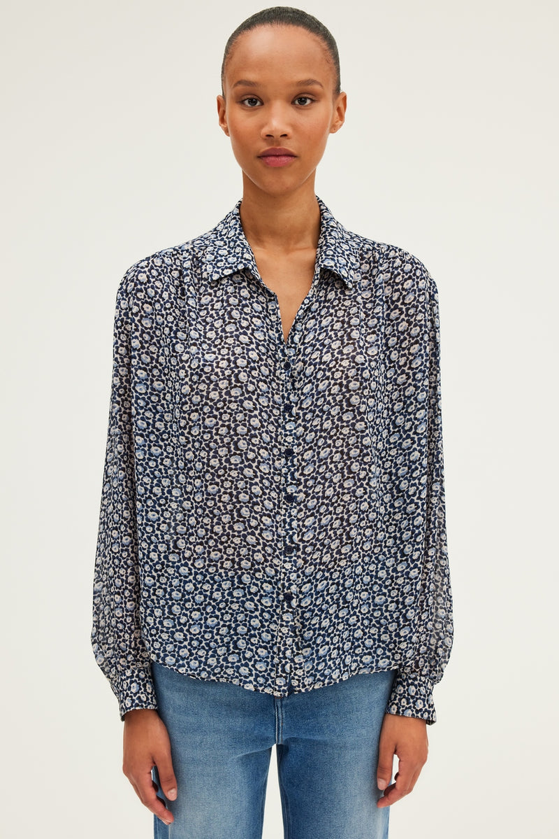 Chemise Braille - Indigo