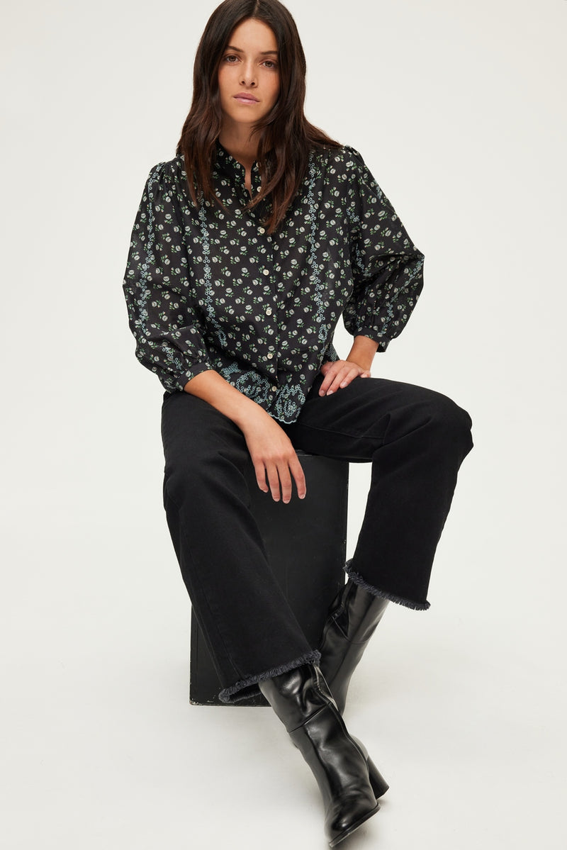 Chemise Babi - Noir