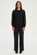 Top Brelle - Noir