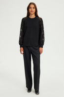 Top Brelle - Noir