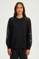 Top Brelle - Noir