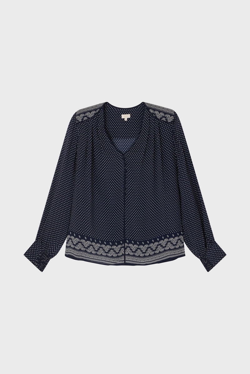 Blouse Belys - Marine