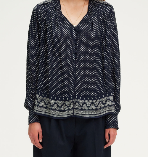 Blusa Belys - Azul marino