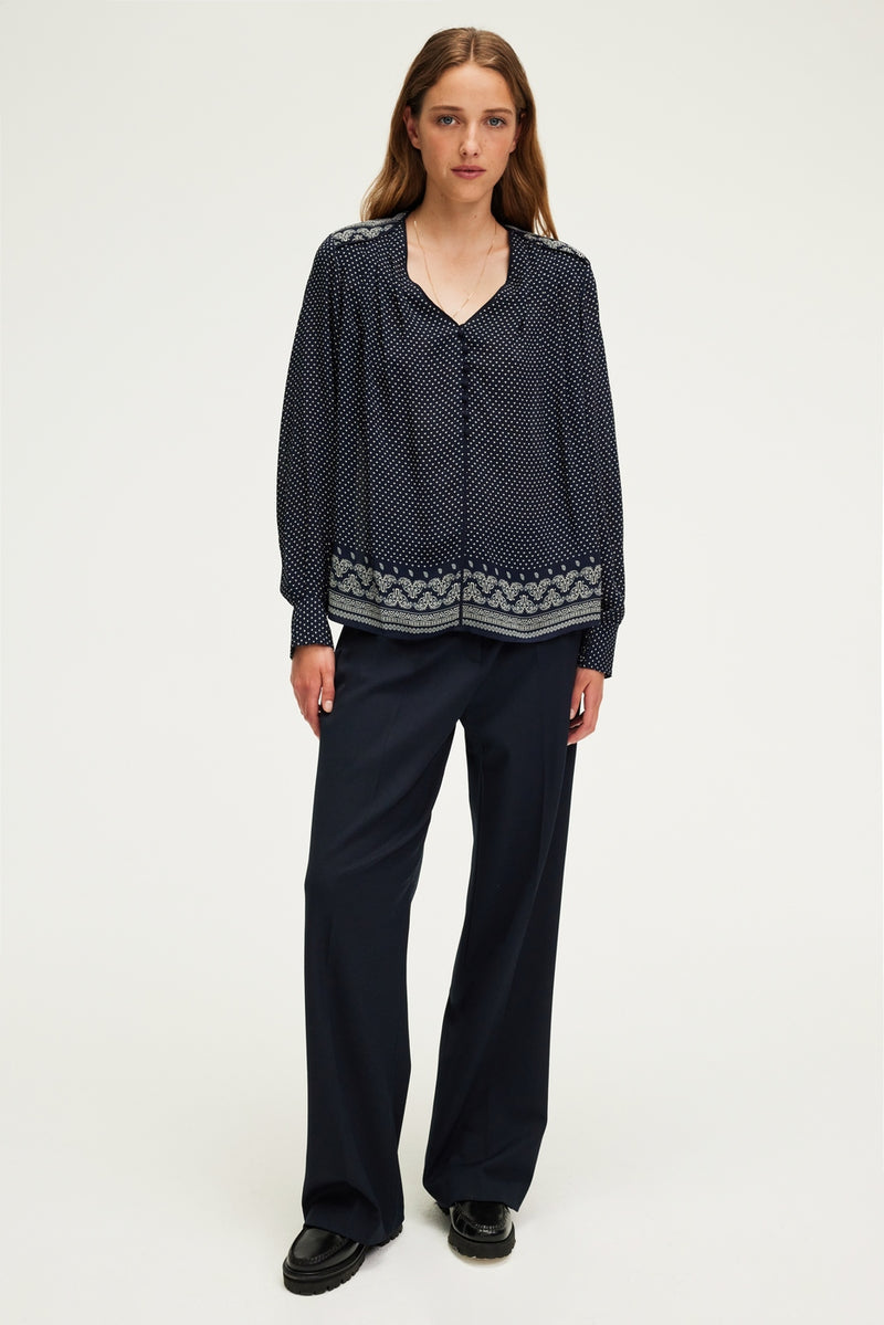 Blouse Belys - Marine