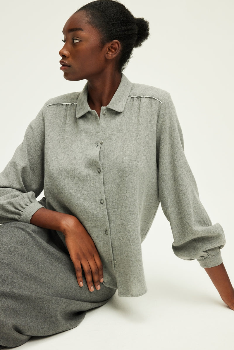 Chemise Berma - Gris Chiné