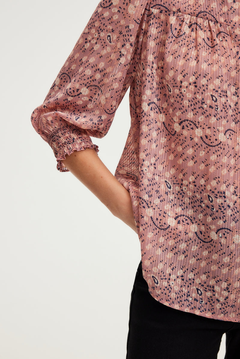 Blouse Belphera - Nude
