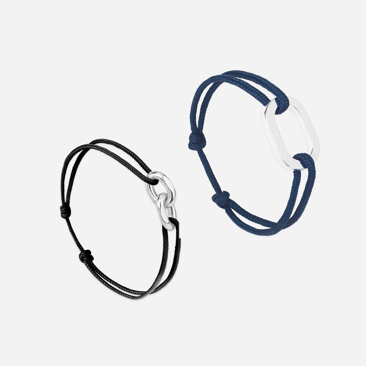 Bracelet Pack Darse X Florence - Bleu Nuit & Noir