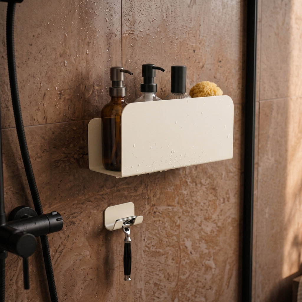 Pack Douche - Acier - Crème Fine Texture