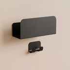Pack Douche - Acier - Noir Mat Fine Texture