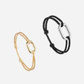Bracelet Pack Filin X Proue - Or & Noir