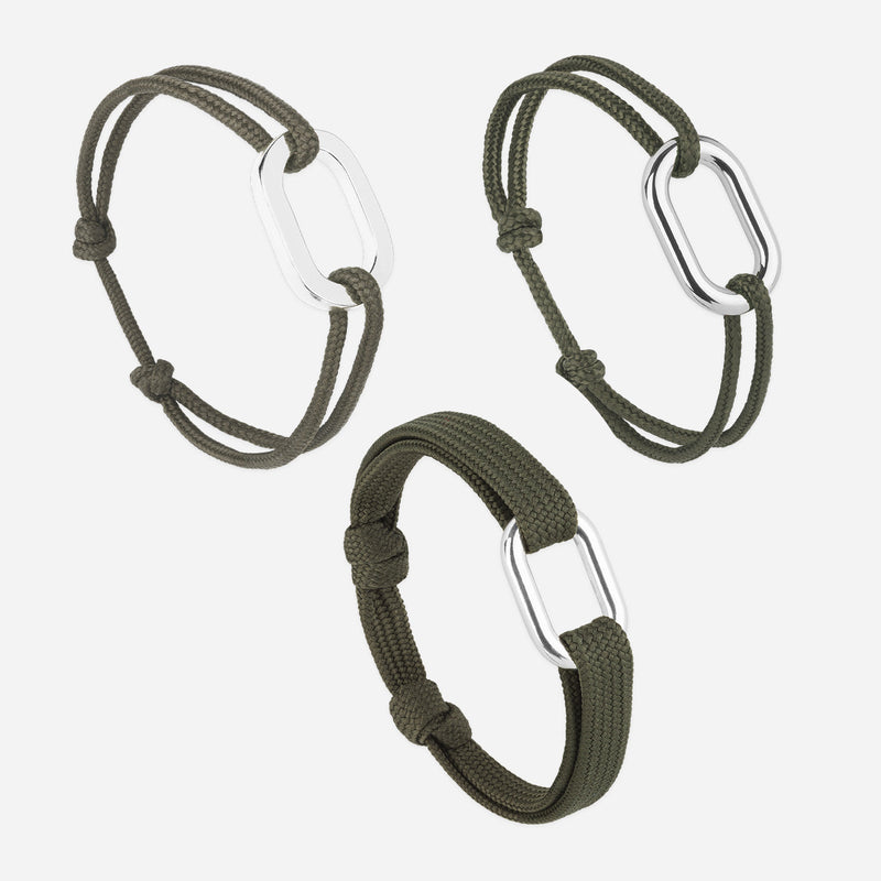 Bracelet Pack Hauban X Tige X Traille - Kaki