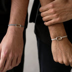 Amure X Hune Pack Bracelet - Blue And Beige, Beige And White