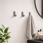 Les Malins - Lot De 3 Patères Murales - Acier - Gris Olive