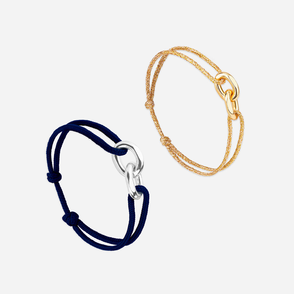 Paraty X Sintra Pack Bracelet - Midnight Blue And Gold