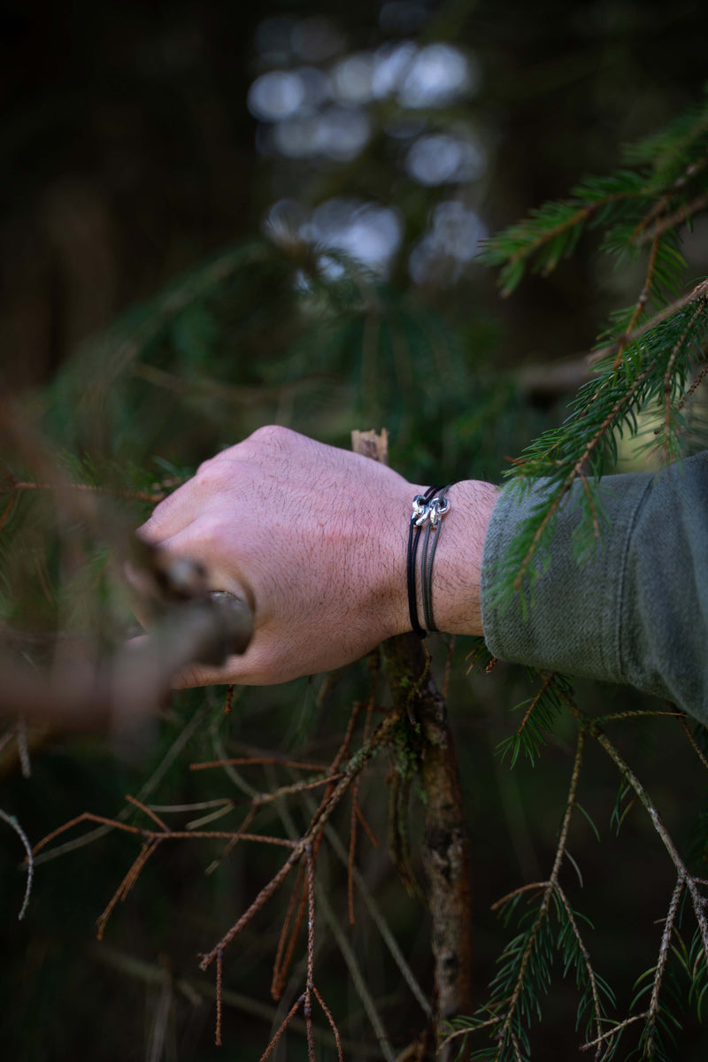 Bracelet Pack Porto X Florence - Kaki Et Noir