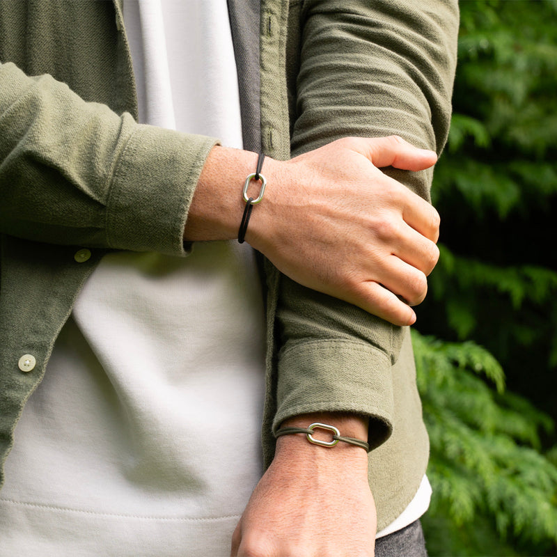 Bracelet Pack Proue X Traille - Noir Et Kaki