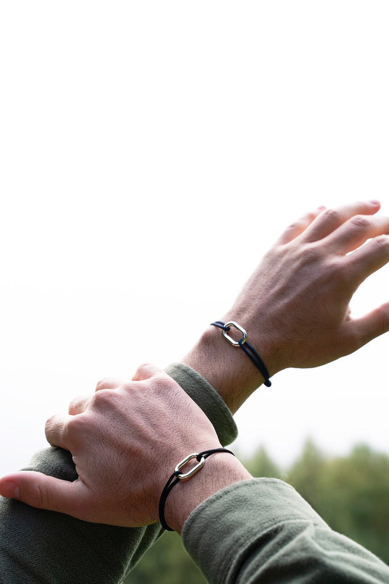 Bracelet Pack Quille X Proue - Bleu Nuit Et Noir