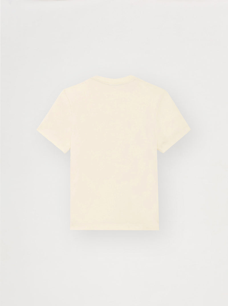 T-Shirt Unisexe Soleil Écru