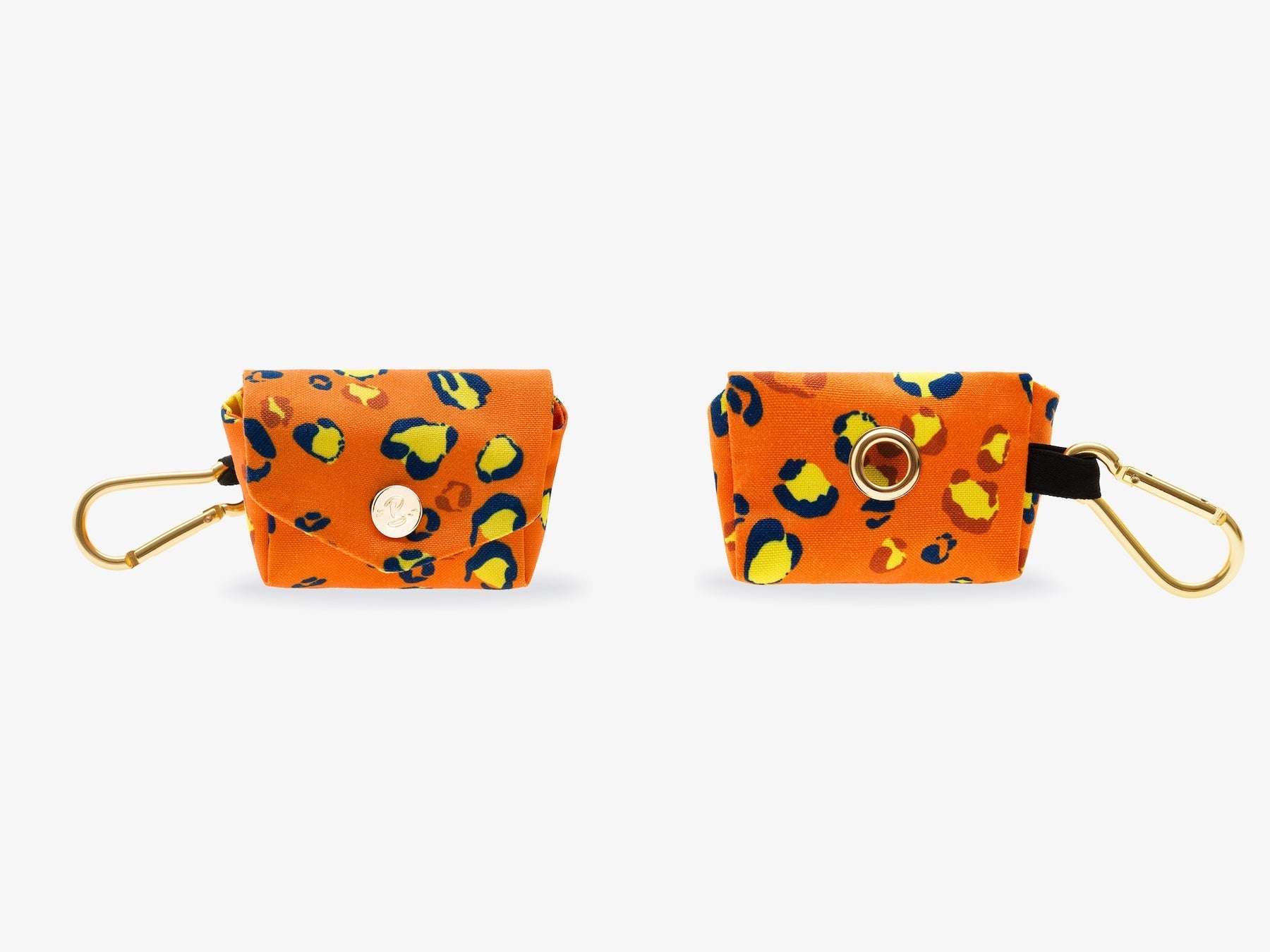 Pochette Pour Sacs À Crottes - Léopard Néon