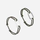 Bracelet Pack Tige X Traille - Kaki