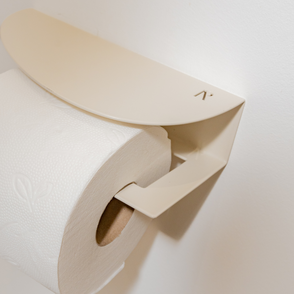 Pack WC - 1 Essentiel + 1 Cache Rouleaux - Crème