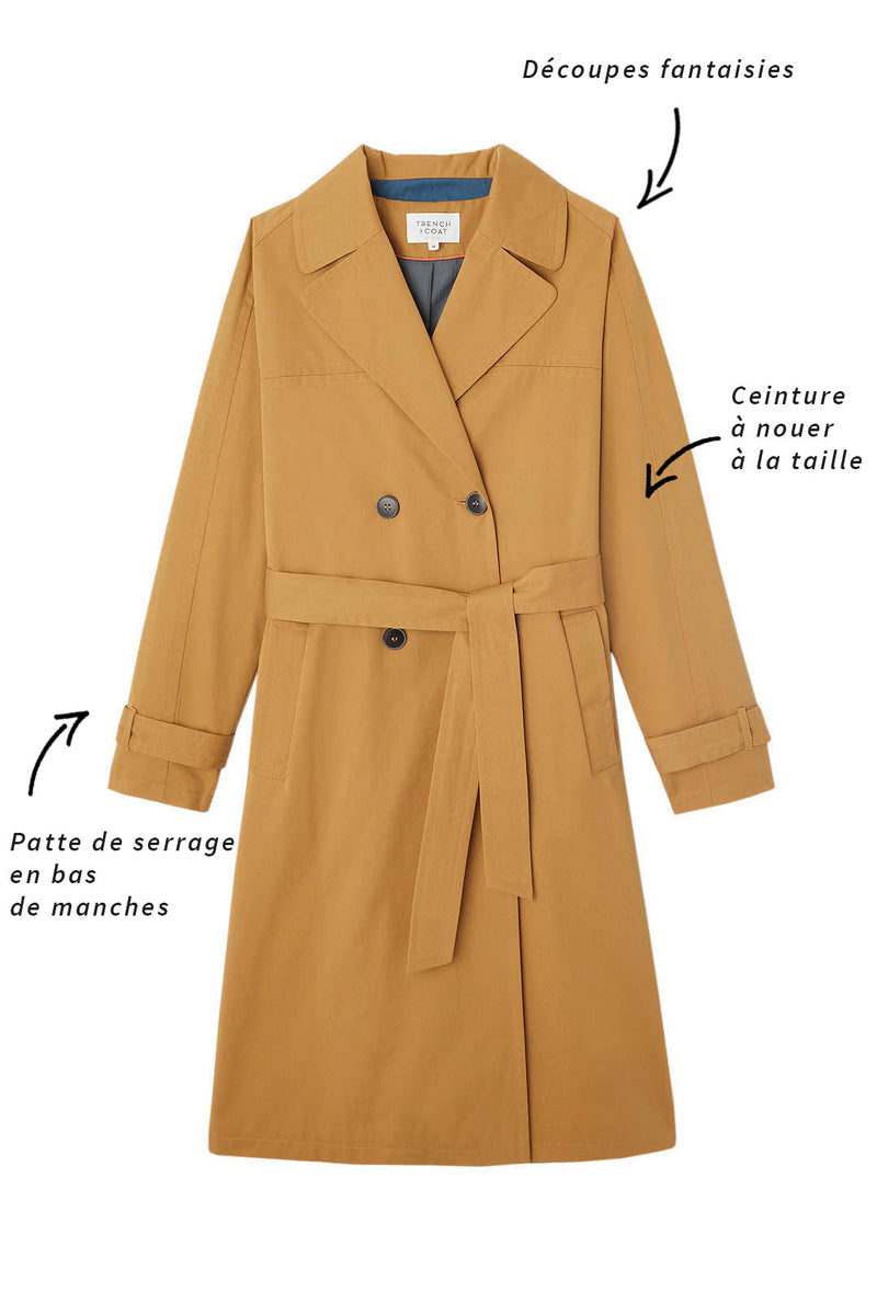 Trench Long Miel